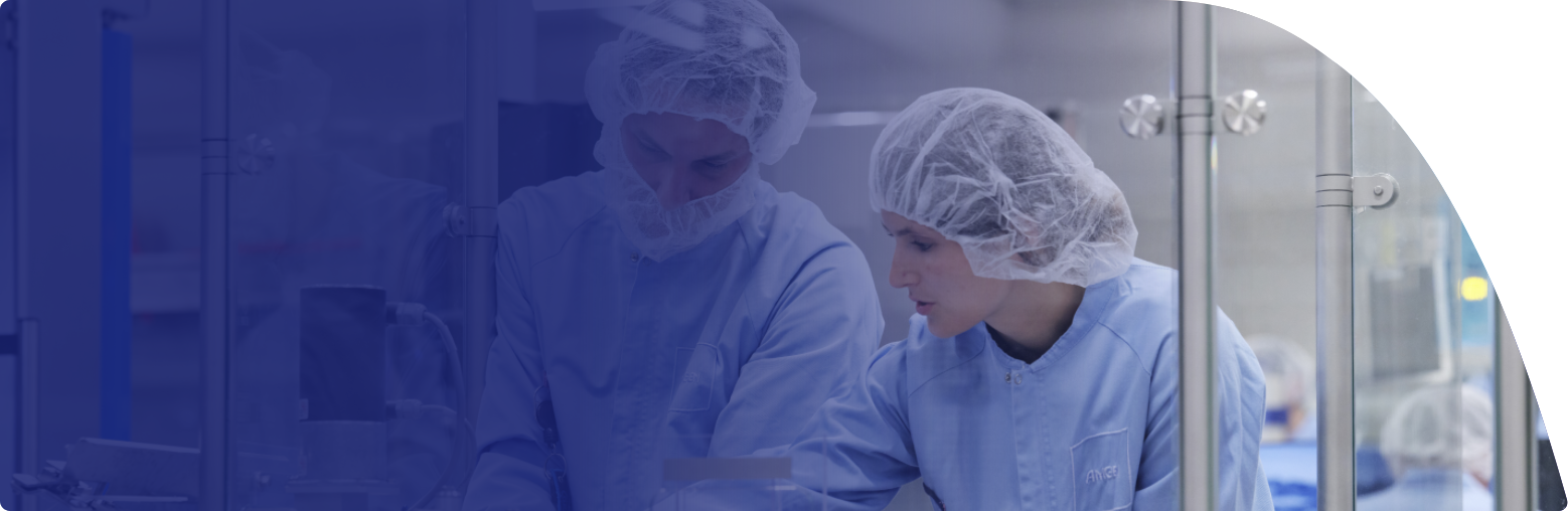 People in Discussion by Production Line, ABR, Production Hall