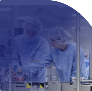 People in Discussion by Production Line, ABR, Production Hall